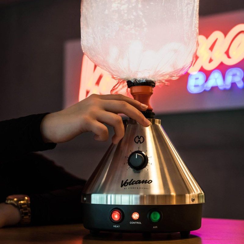 Storz & Bickel Volcano Classic Silber – Bewährter Ballon-Tisch-Vaporizer