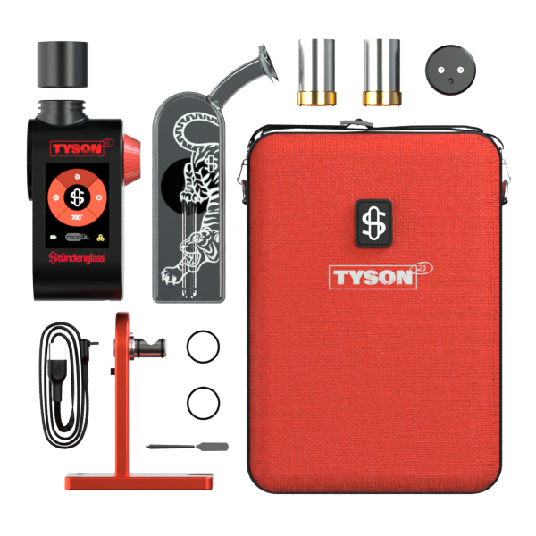 webTysonDokKitWhatsIncluded-1.png Stündenglass Modül Dok Deluxe Travel Set Tyson 2.0 – Premium Desktop Vaporizer