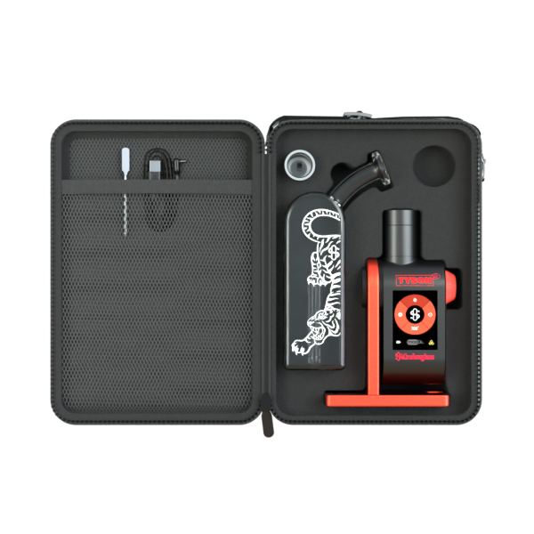 webTysonOpenCaseLayFlat-1.png Stündenglass Modül Dok Deluxe Travel Set Tyson 2.0 – Premium Desktop Vaporizer