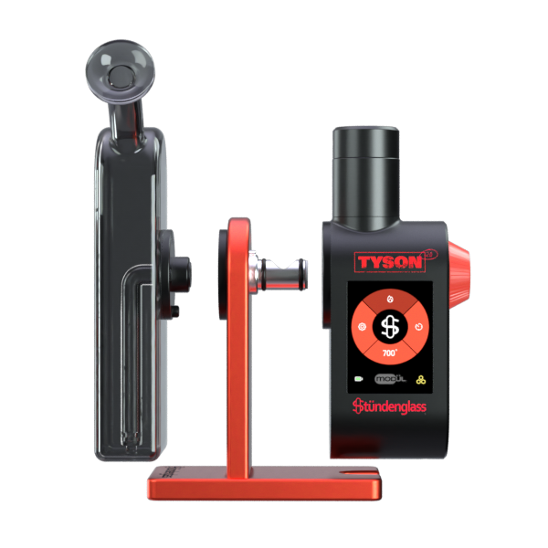 webTysonexplodedfront-1.png Stündenglass Modül Dok Deluxe Travel Set Tyson 2.0 – Premium Desktop Vaporizer