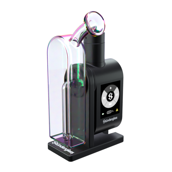 webdokturnedbubble-1.png Stündenglass Modül Dok Deluxe Travel Set Regenbogen – Premium Desktop Vaporizer