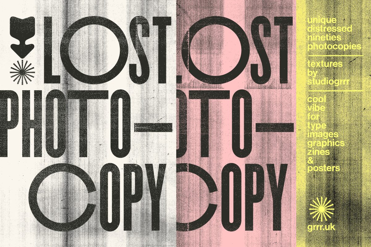 LOST PHOTOCOPY GRAPHIC RESOURCES