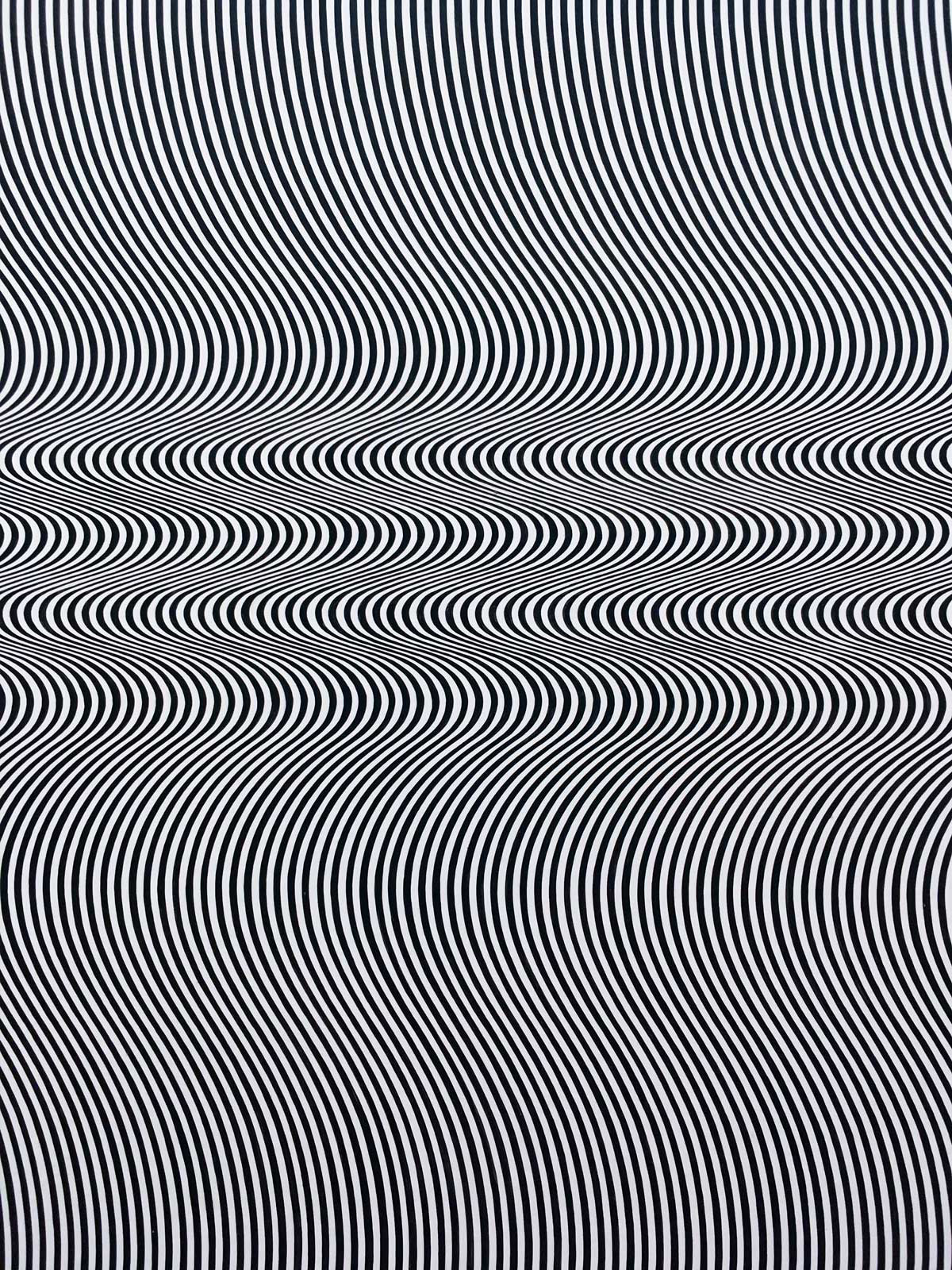 Current Painting by Bridget Riley