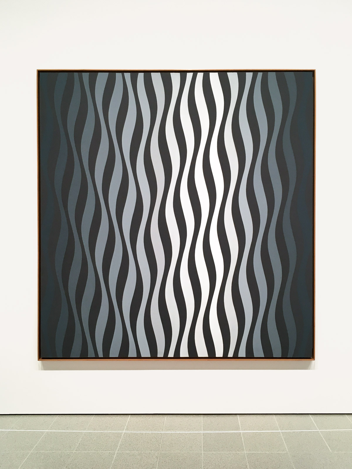 Drift 2 Painting by Bridget Riley