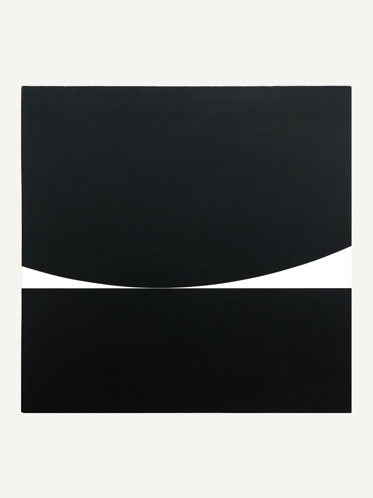 Kiss Painting by Bridget Riley