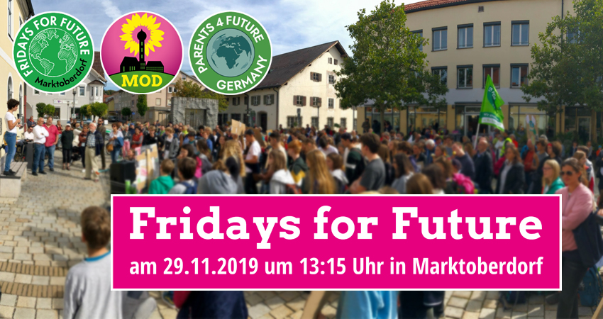 FFF Fridays for Future Marktoberdorf Grüne Bündnis 90