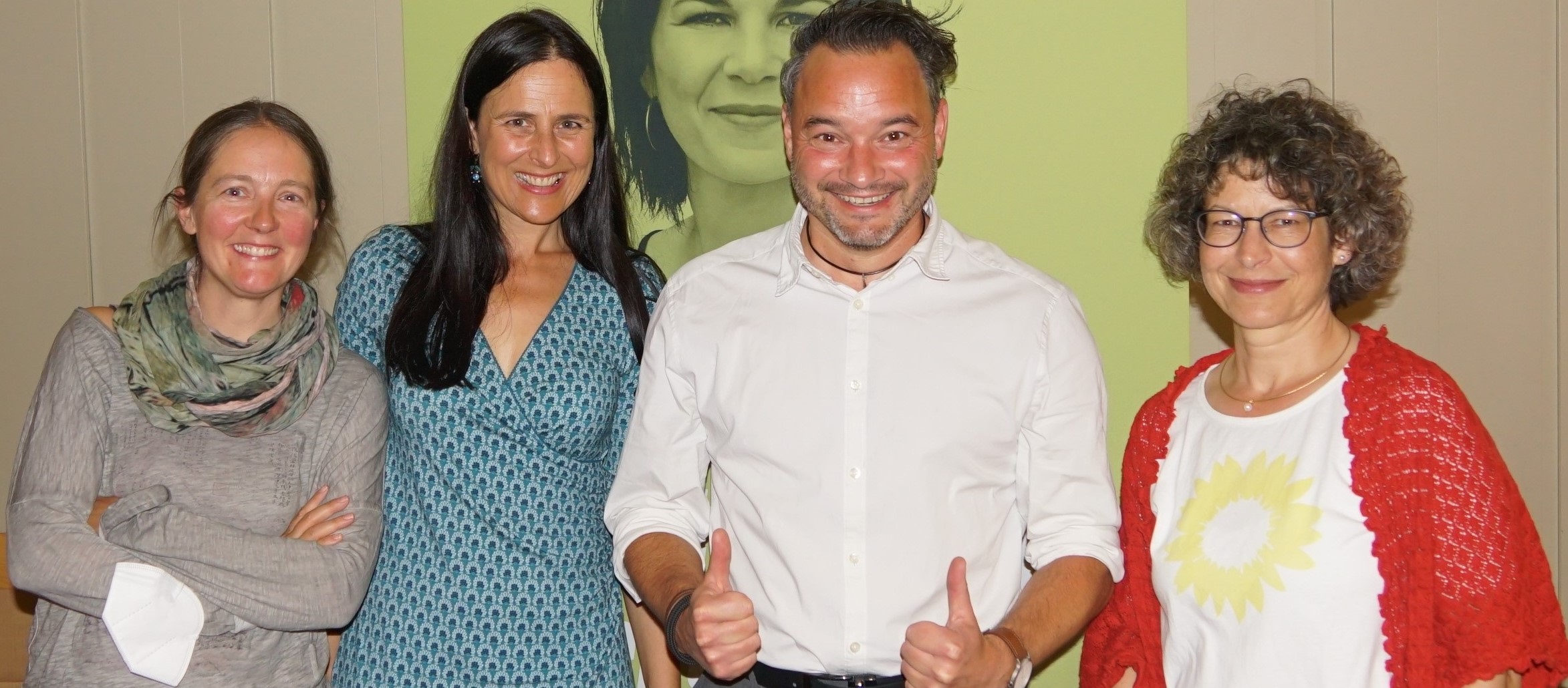 Ortsvorstand Marktoberdorf mit Christina Haubrich und Daniel Pflügl