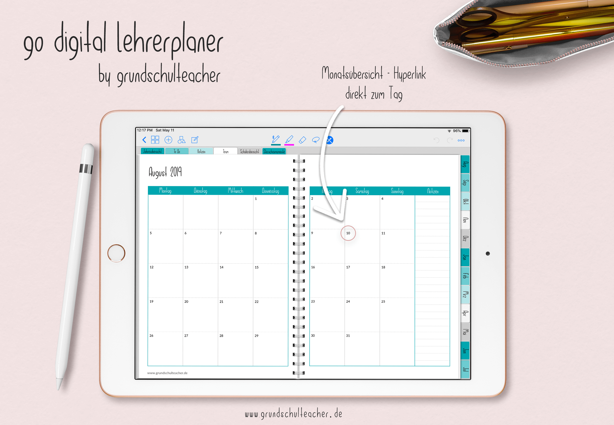 Go Digital Lehrerplaner By Grundschulteacher Grundschulteacher