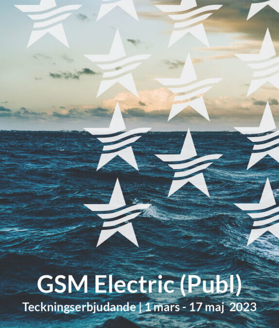 GSM Electric genomför en nyemission – 2023