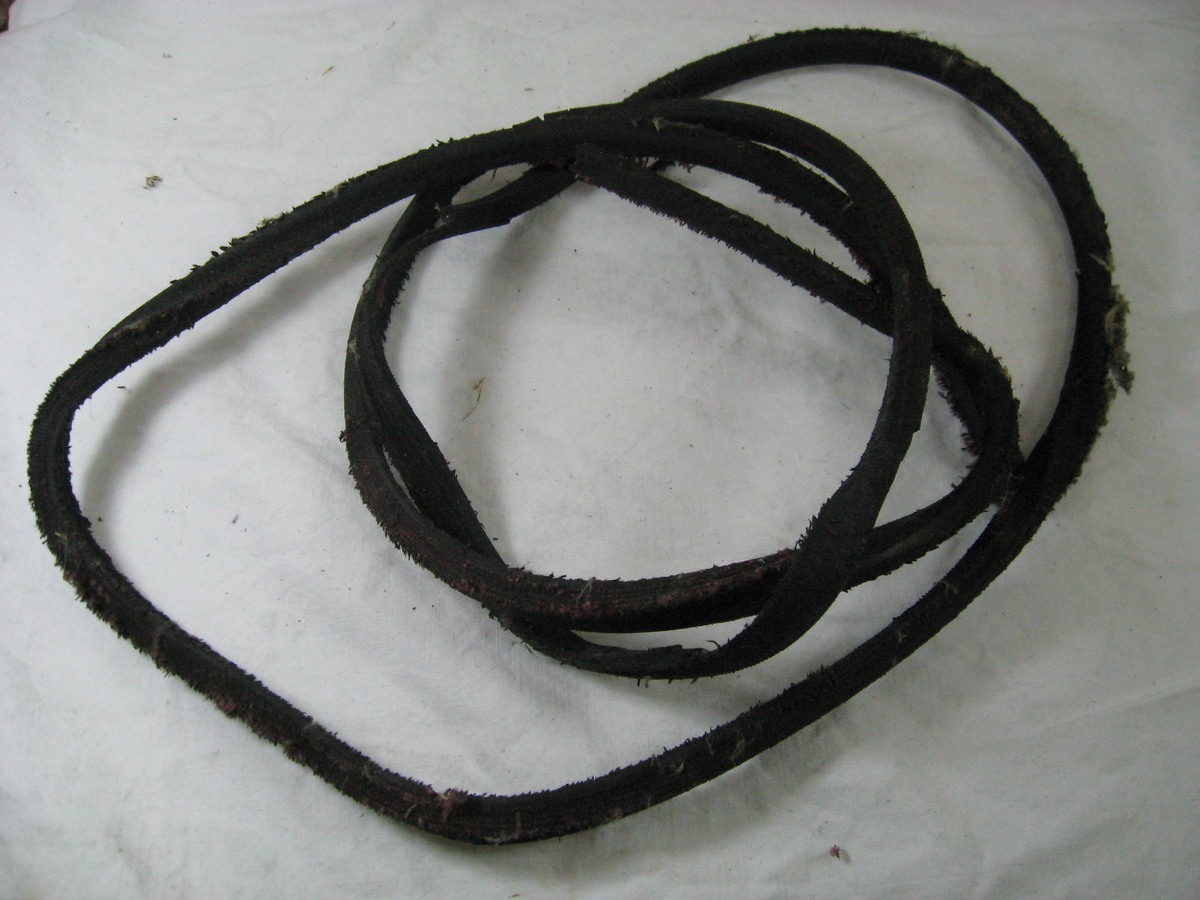 The old belt for the grass cutter.