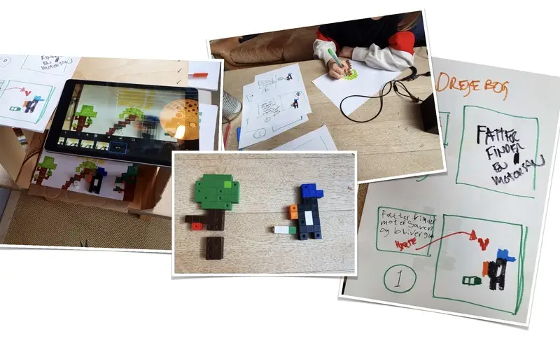 Stopmotion-workshop - thumbnail fra Guldastronauts katalogmateriale