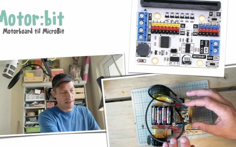 Paprobot med Micro:bit - thumbnail fra Guldastronauts katalogmateriale