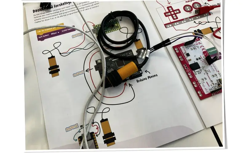 Makey Makey-workshop - thumbnail fra Guldastronauts katalogmateriale
