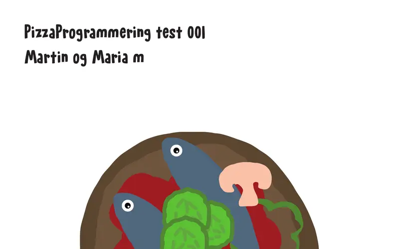 Thumbnail til PizzaProgrammering - PDF-materiale fra Guldastronaut