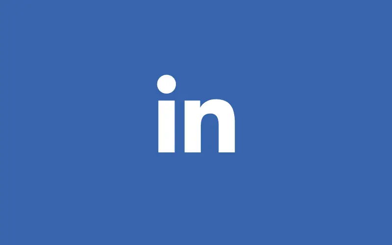 LinkedIn ikon til Guldastronauts SoMe-link