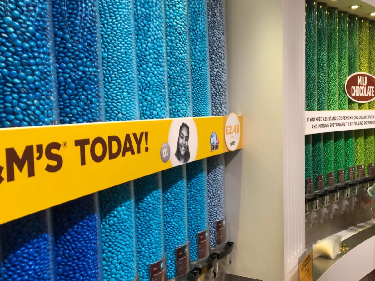 M & M store Londen