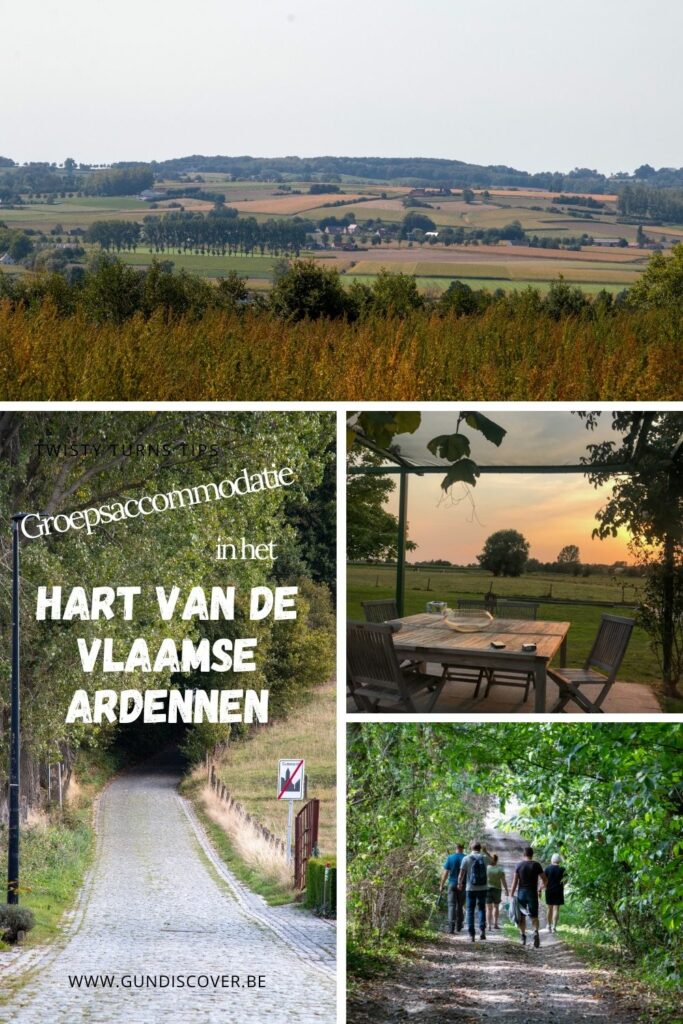 Groepsaccommodatie in het hart van de Vlaamse Ardennen
