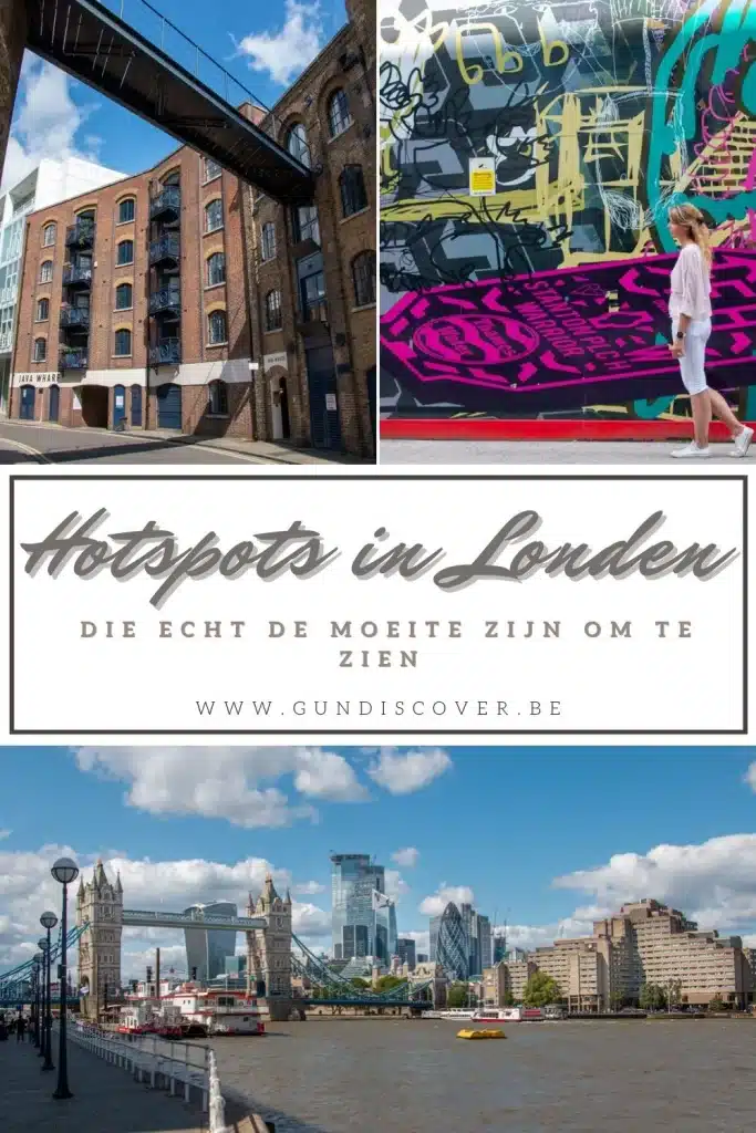 Hotspots in Londen