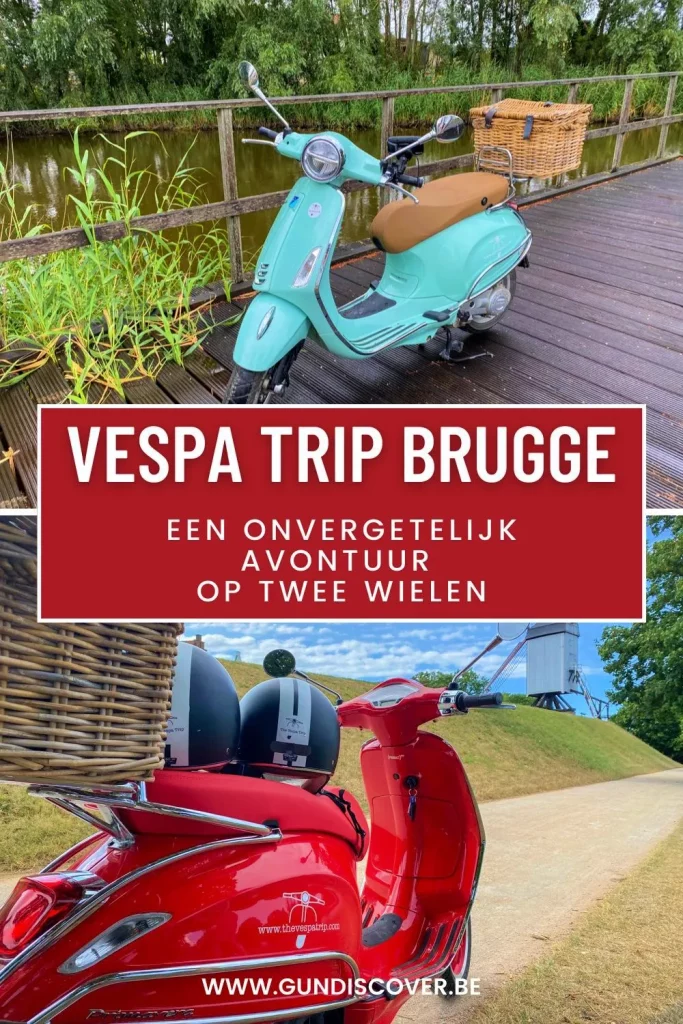 Vespa trip Brugge