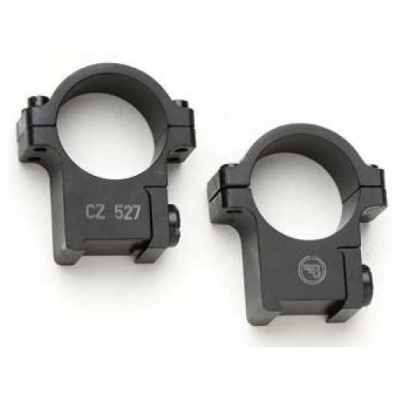 CZ 527 STEEL 1″ SCOPE MOUNTS, HIGH, INTEGRATED BASE & RINGS