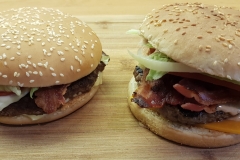 Vergleich Big Tasty Bacon Burger