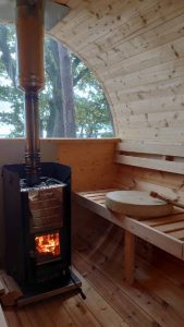 Saunagus mobile sauna - Ishøj @ Bag ved toiletterne ved Kanalu og tæt på Arken