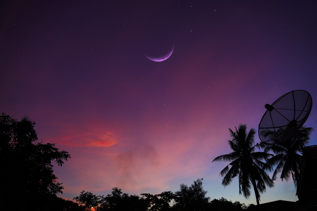 Thai Moon Sky