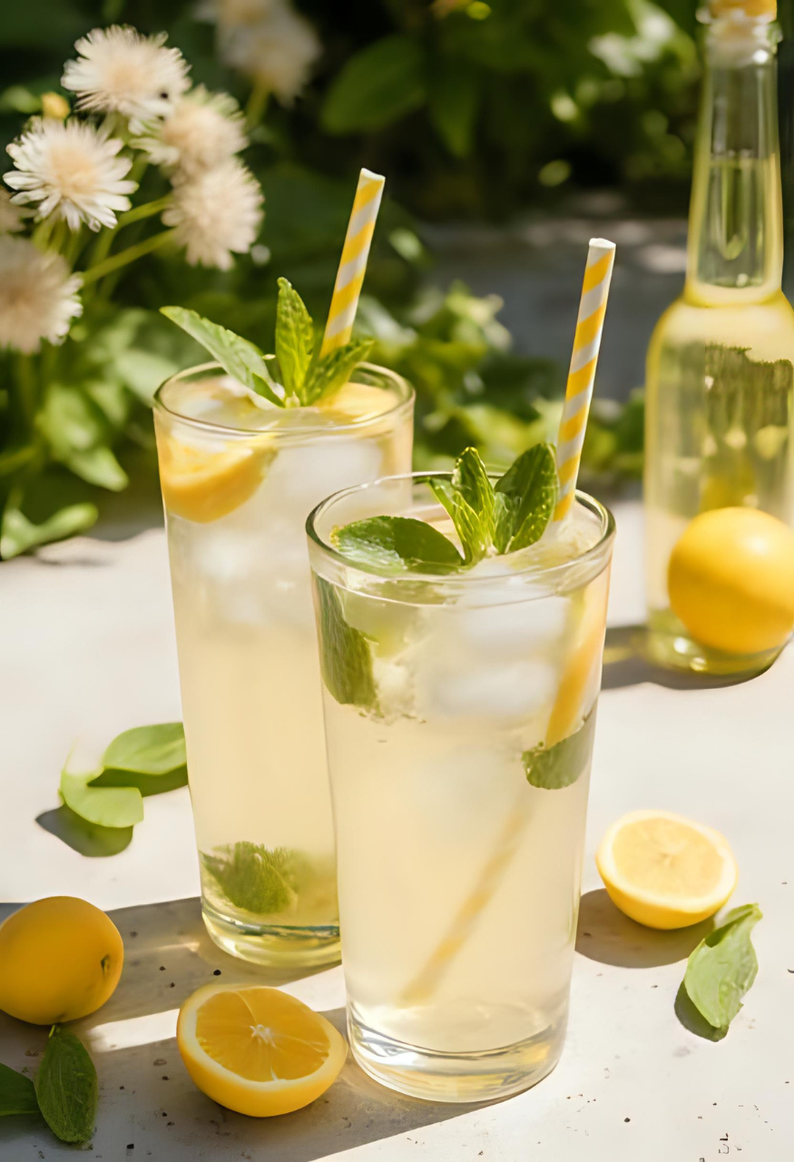 Hugo Hugo spritz recept med fläder och mynta