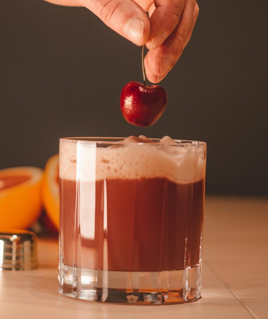 Cherry Espresso Martini Grasshopper drink cocktail recept