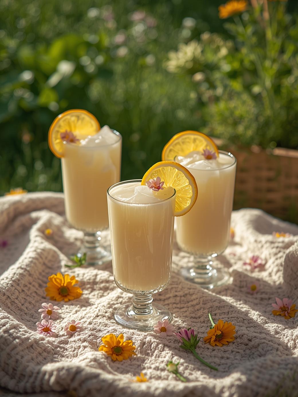 creamy lemonade recept med citron och kondenserad mjölk