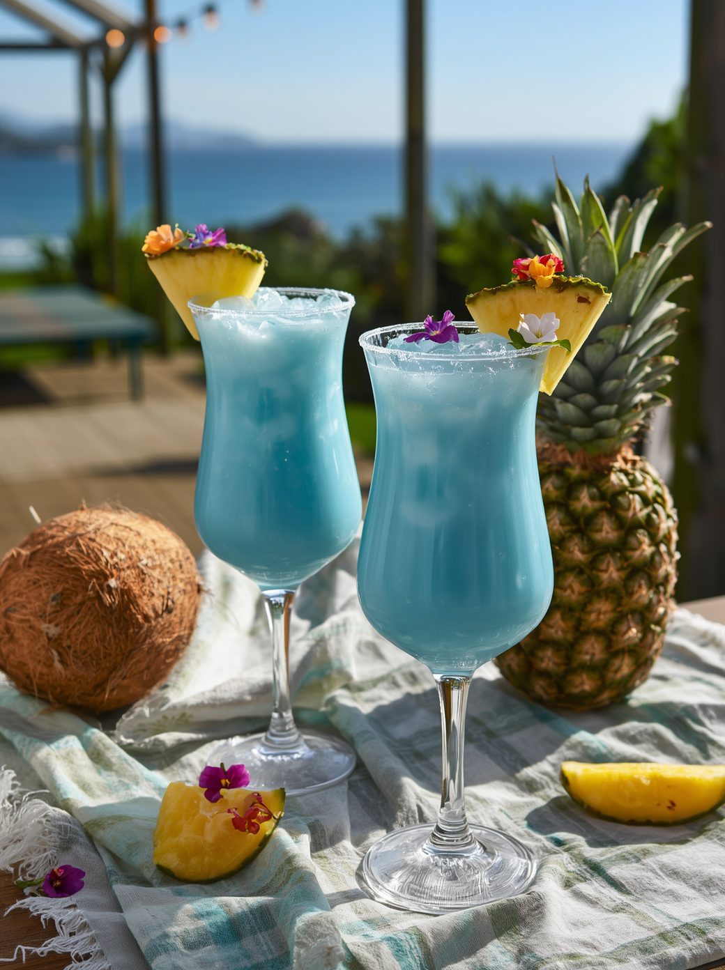 blue hawaii tropisk drink recept