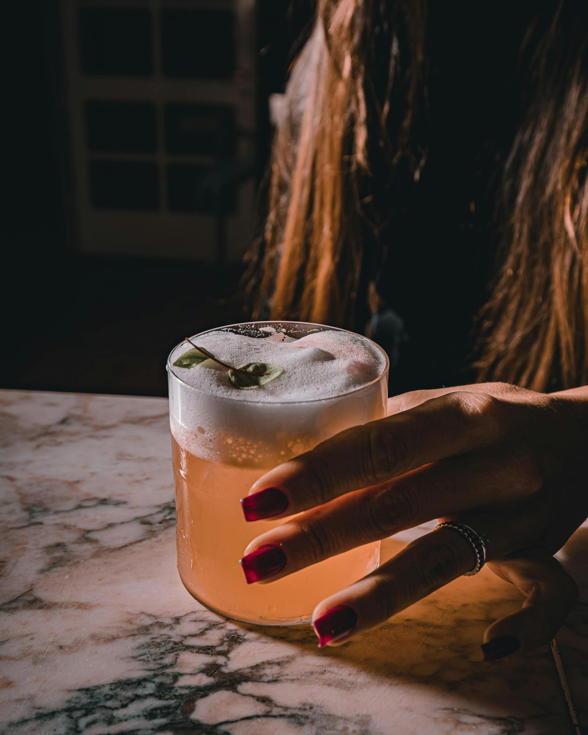 Grapefruit Sour grapefruit gin sour drink