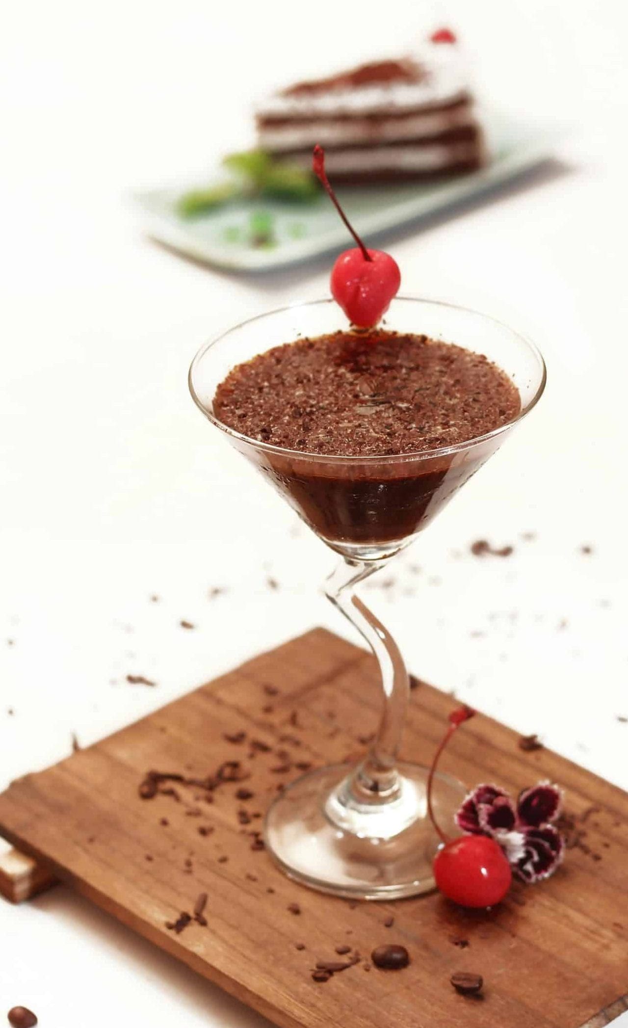 Chocolate Martini Chocolate Martini Drink med vodka