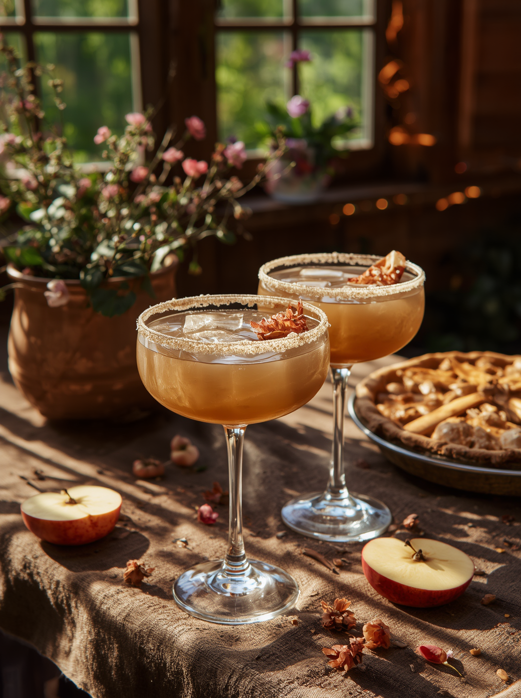 apple pie drink recept med äppelmust