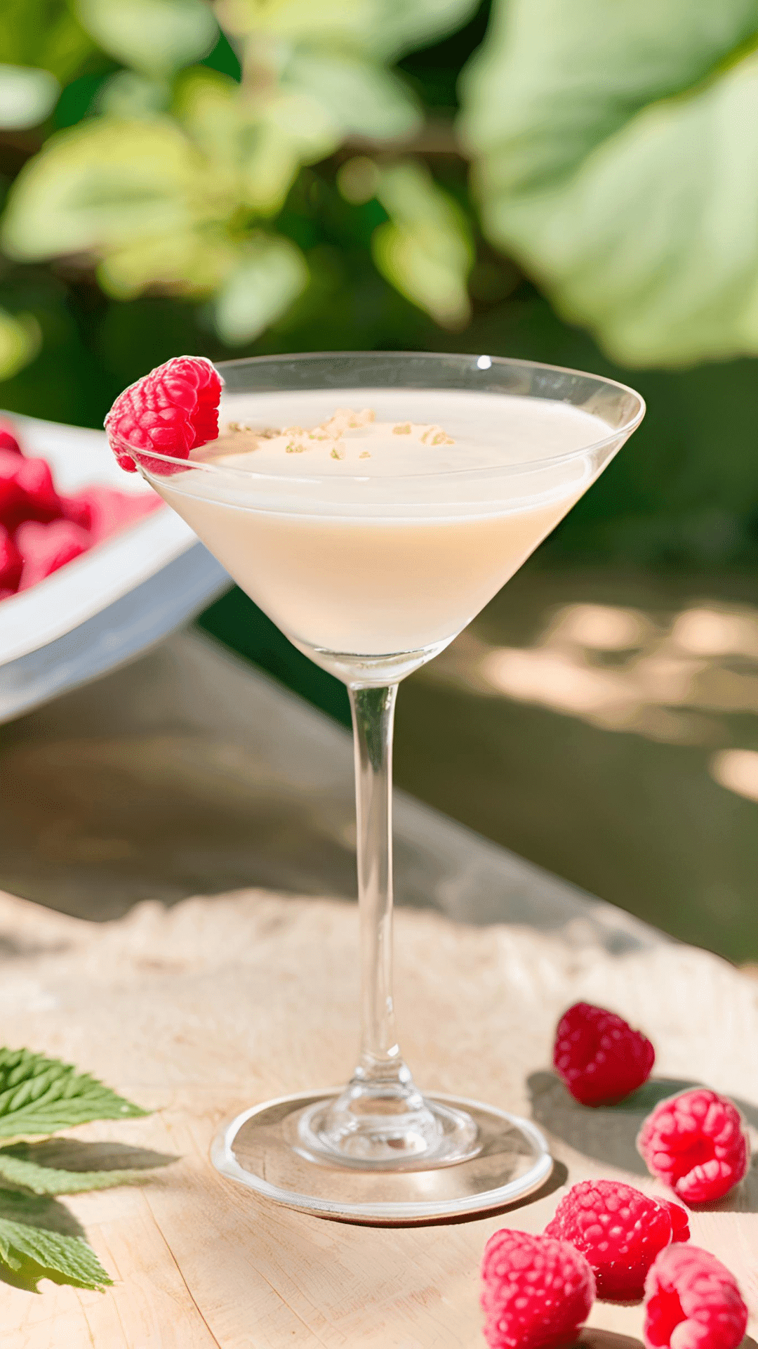 Hallon och Choklad Martini Hallon och Choklad drink