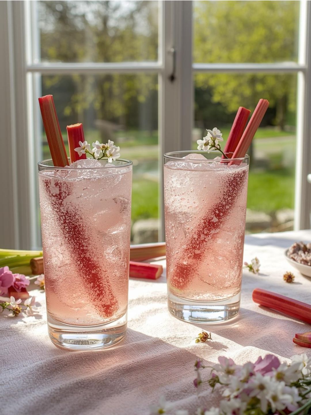 Rabarber och kardemumma drink recept