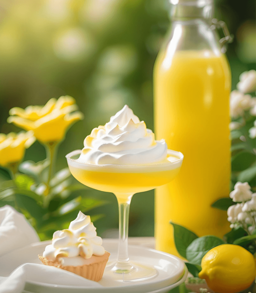 Citronmarängpaj Drink Citronmarängpaj drink med italiensk maräng