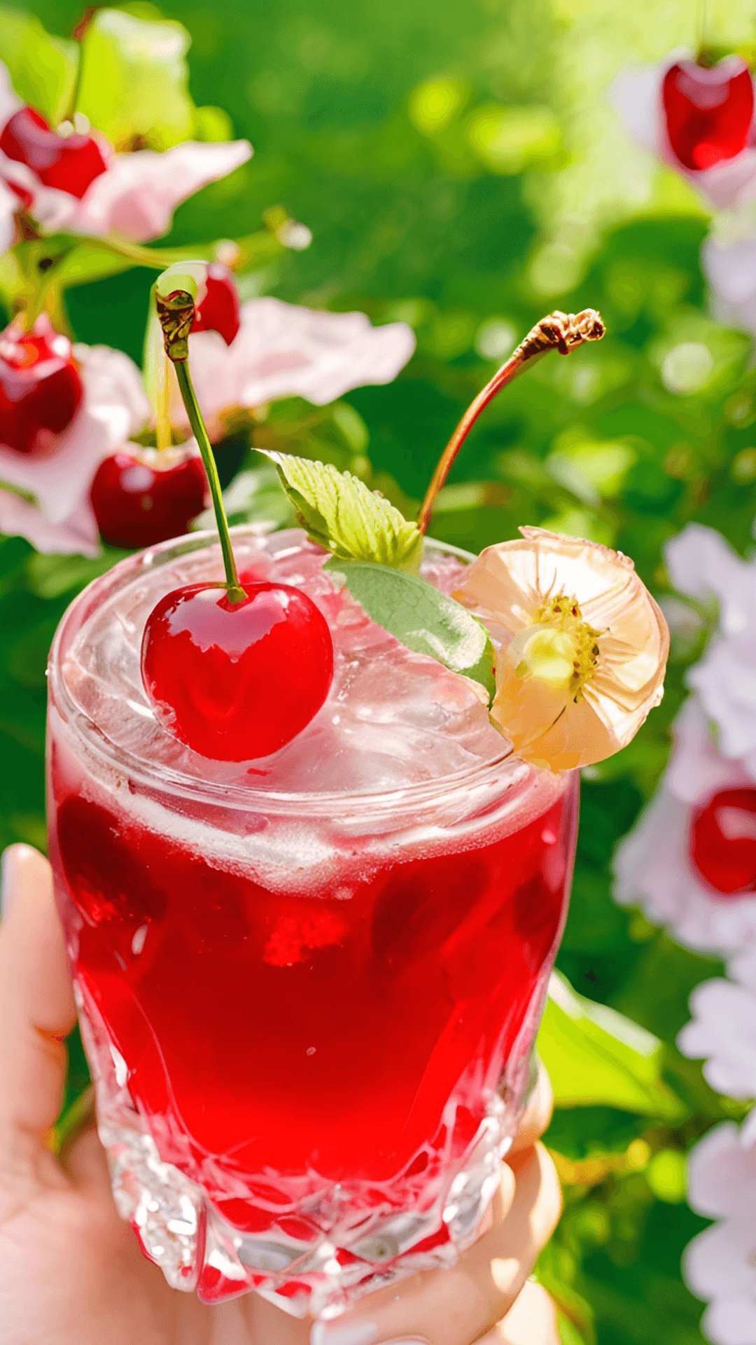 Sweet Cherry Sweet Cherry drink med körsbär recept