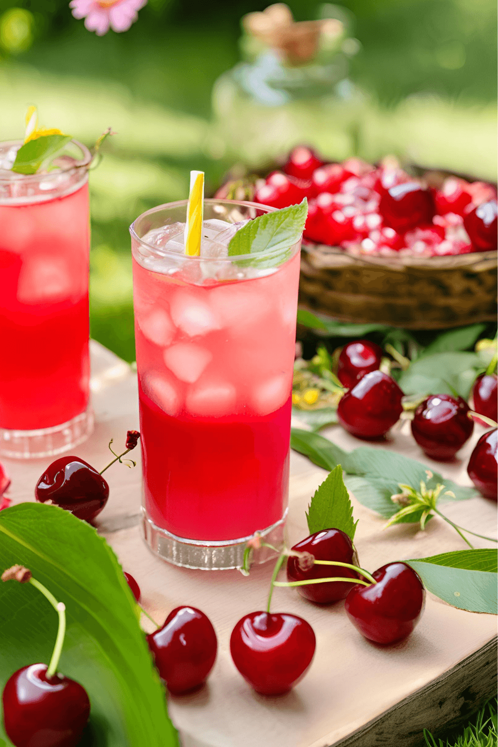 Cherry Lemonade Cherry Lemonade körsbärsdrink recept