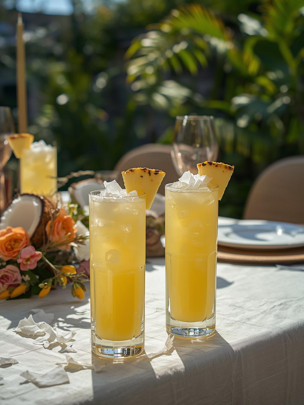malibu pineapple sommardrink recept