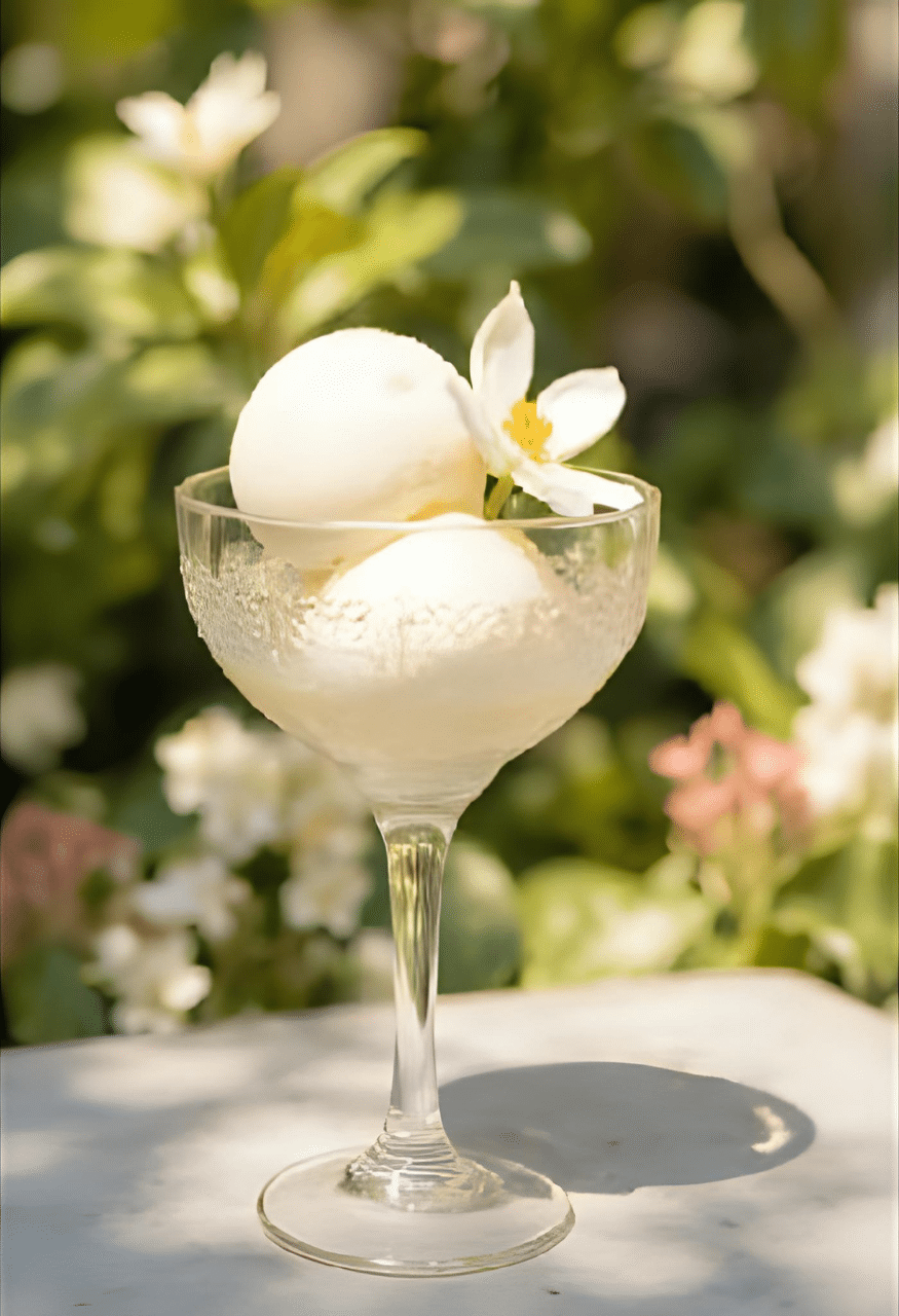 Flädersorbet med Prosecco Flädersorbet med Prosecco drink recept