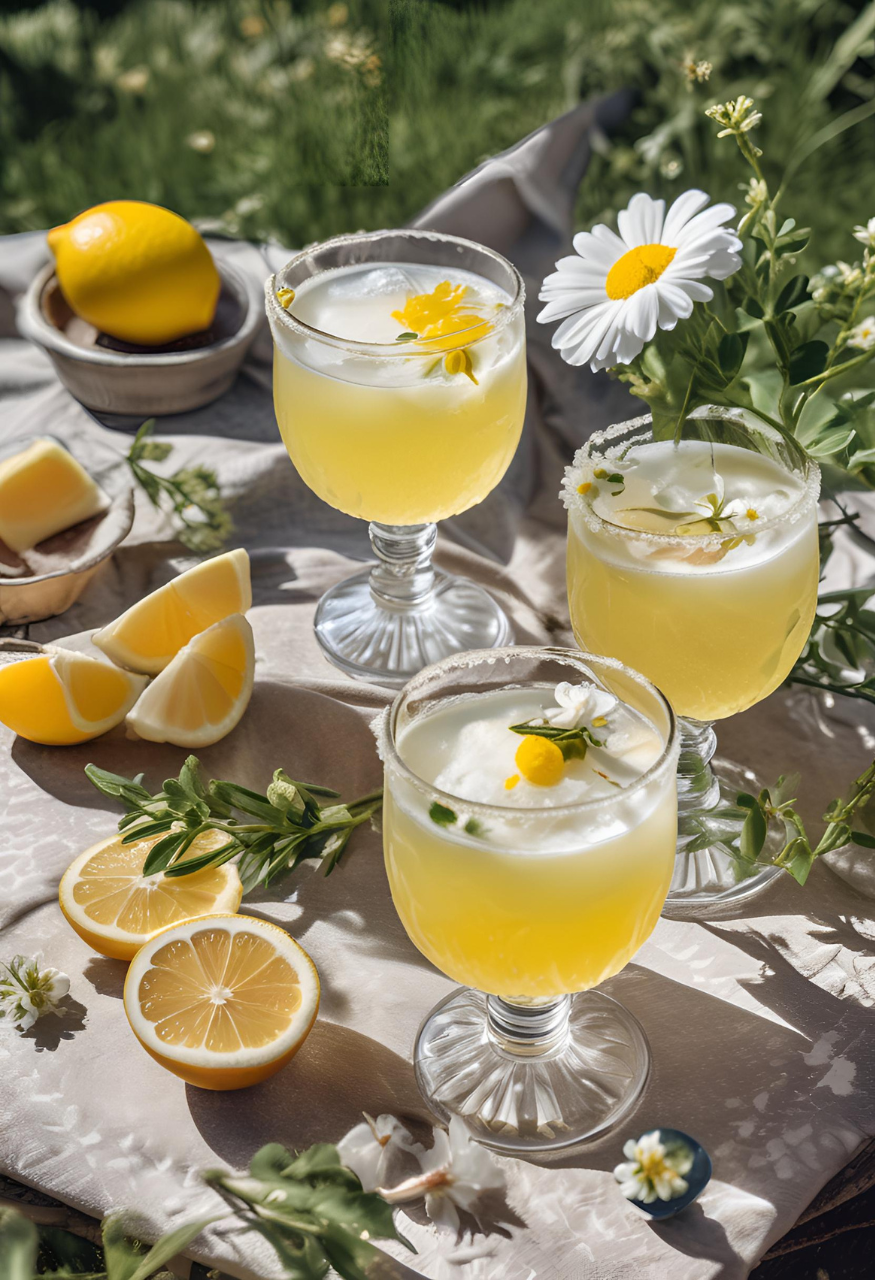 Limoncello Sour limoncello sour drink recept med limoncello