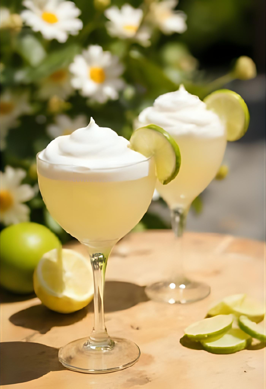 Gimlet med Fläderskum Gimlet med Fläderskum drink recept