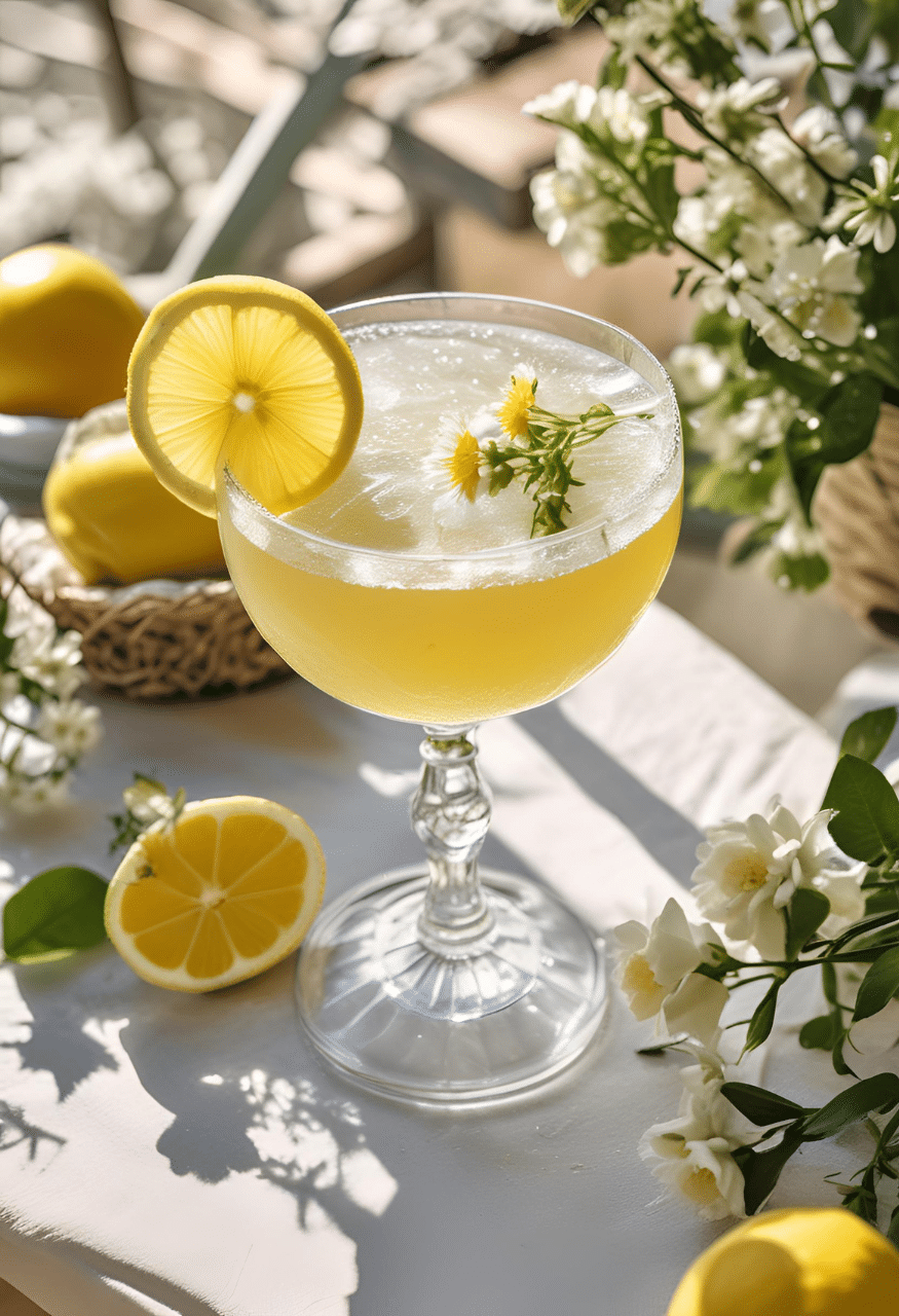 Yuzu Sour Yuzu Sour drink recept med sake och yuzu