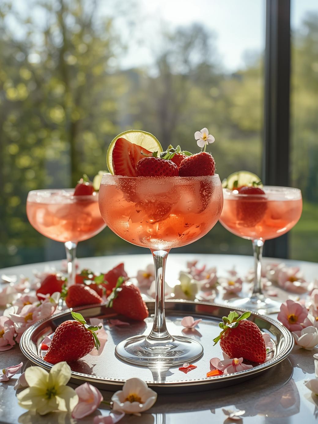 Virgin strawberry daiquiri recept sommardrink