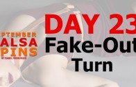 Day 23 – Fake-out Turn – Gwepa Salsa Spins
