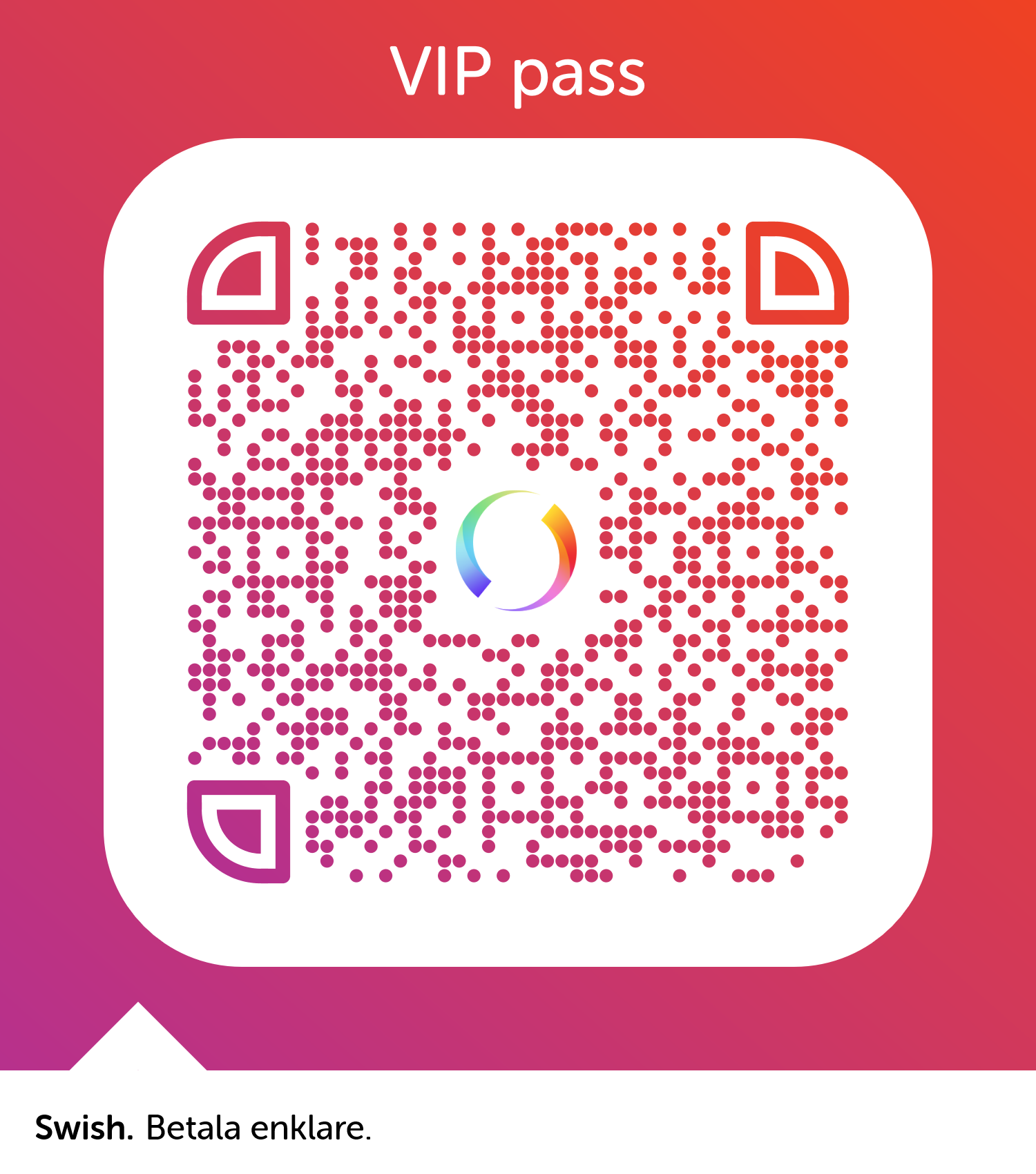 VIP pass