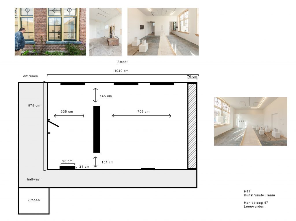 atelier en ruimte voor tentoonstellingen en culturele broedplaats in Leeuwarden