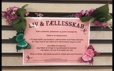 Blomster og spil Café – eksperiment