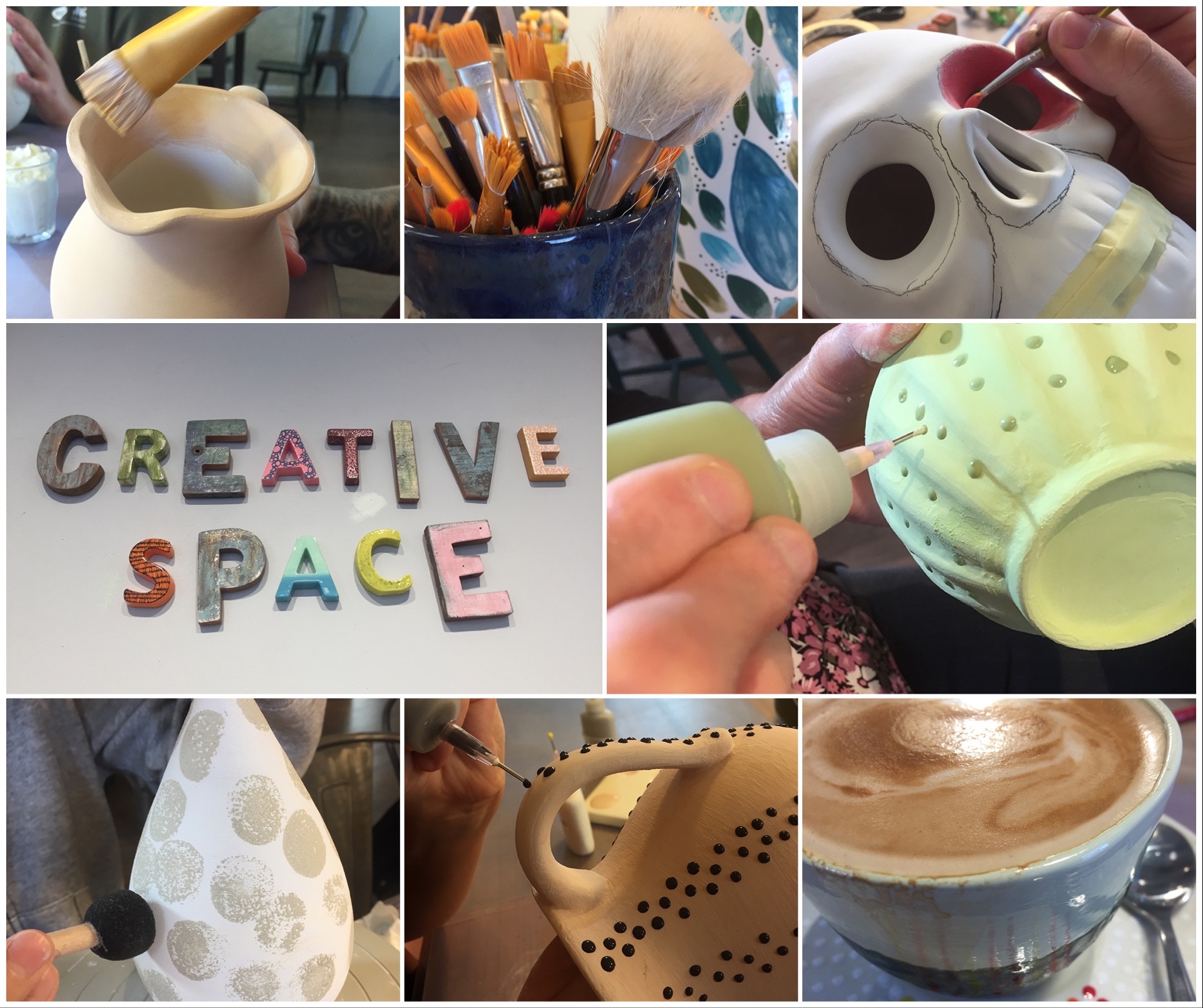 Creative Space collage